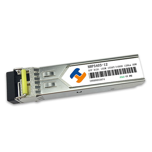 SFP 155M  1550nm TX / 1490nm RX 120km